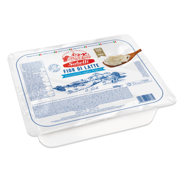 Mozzarella per pizza julienne taglio Napoli